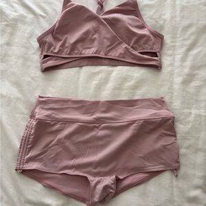 PINK Victoria's Secret Pink Bikini with Sports Bra Top